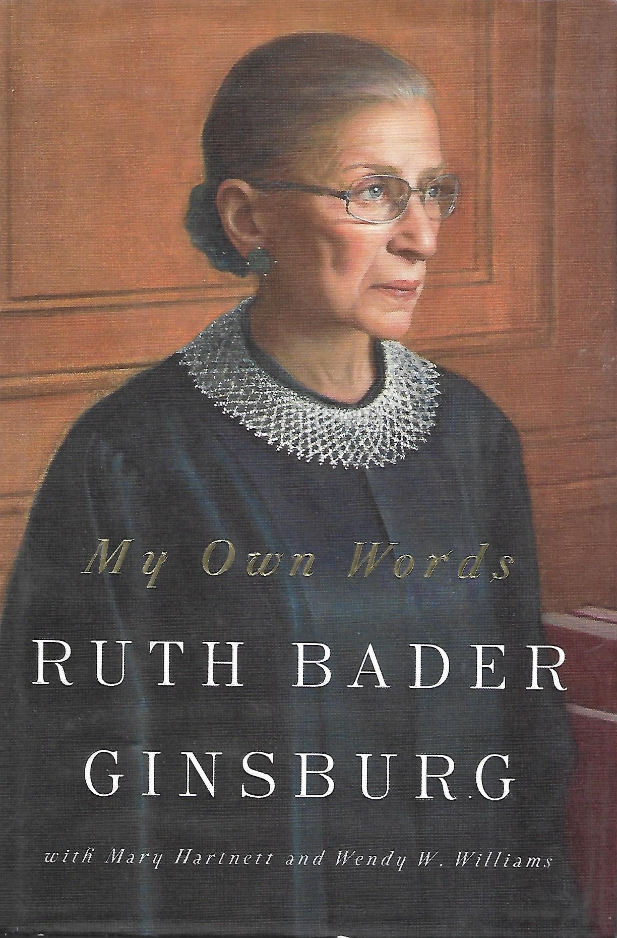 Ginsburg In My Own Words  book cover